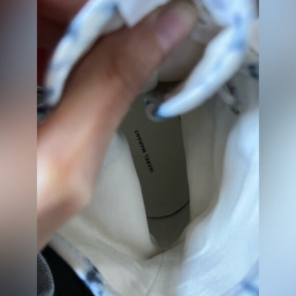 ISABEL MARANT tie-dye high-top sneakers Size 8 - Picture 13 of 14